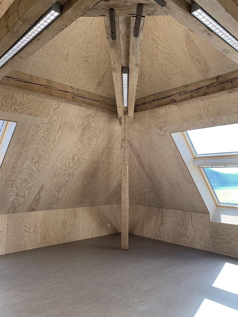 transformation école chardonne