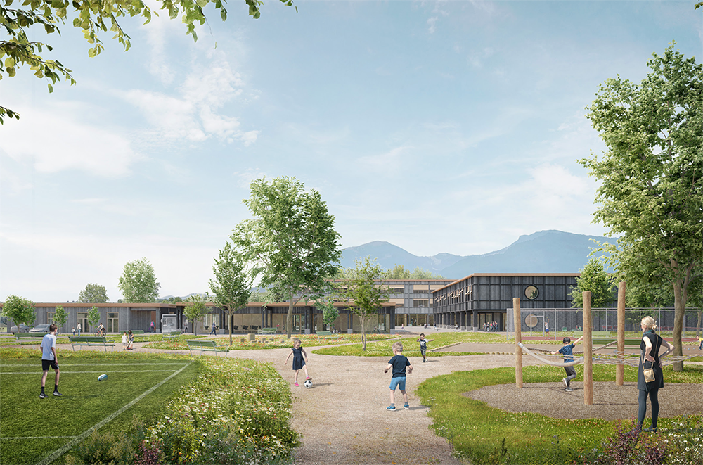 centre scolaire et sportif champagne