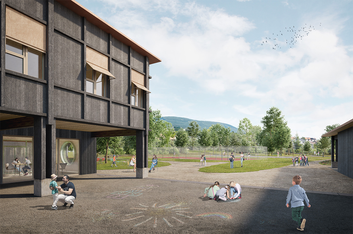 centre scolaire et sportif champagne