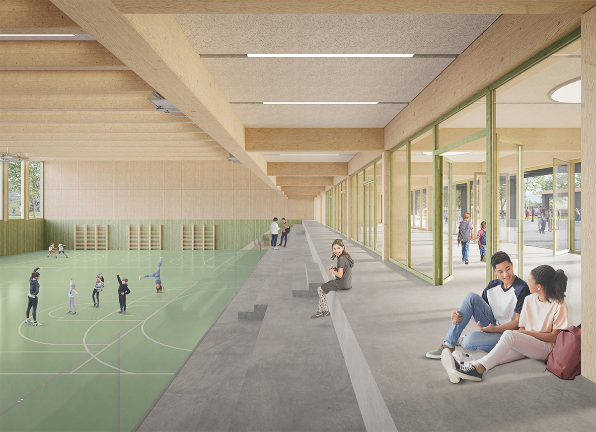 centre scolaire et sportif champagne