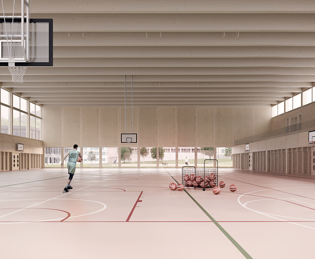 site scolaire et sportif du pré-de-la-cible bex